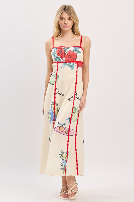 Vestido chic floral